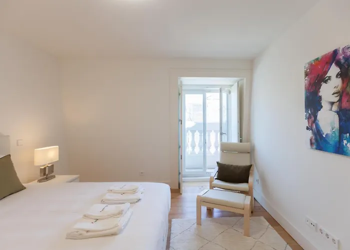 Flh Praca Comercio Artistic Flat With Balcony *