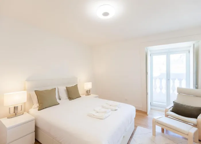 Flh Praca Comercio Artistic Flat With Balcony Lägenhet Lisboa